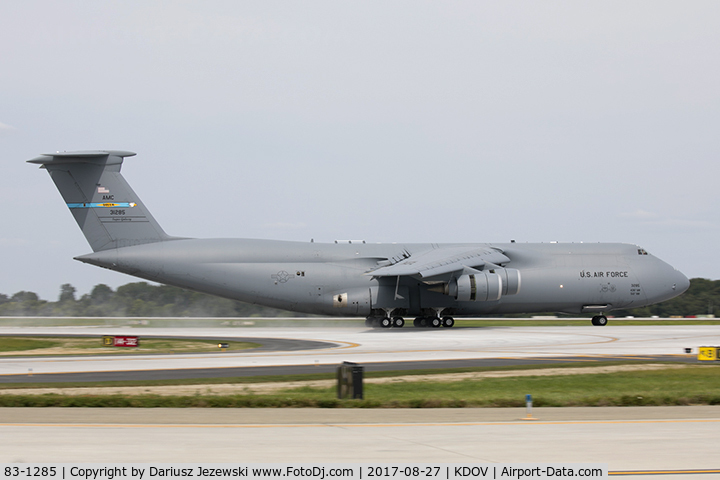 83-1285, 1983 Lockheed C-5M Super Galaxy C/N 500-0082, C-5M Super Galaxy 83-1285  from 9th AS 