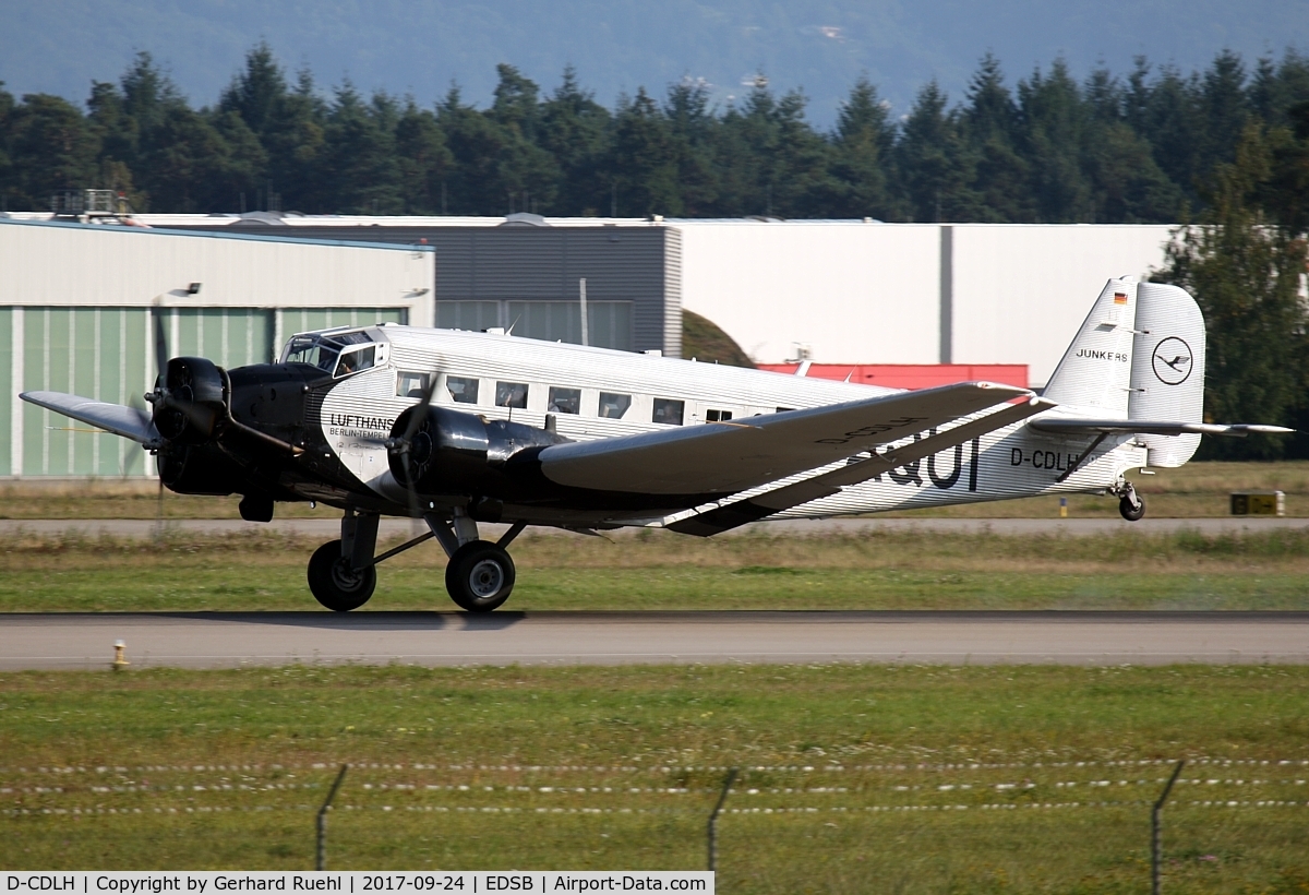 D-CDLH, 1936 Junkers Ju-52/3m C/N 130714, some roundflights this days