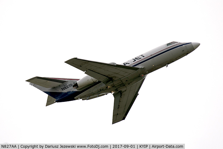 N827AA, 1974 Dassault Falcon 20E C/N 298, Dassault Fan Jet Falcon (20E) C/N 298, N827AA