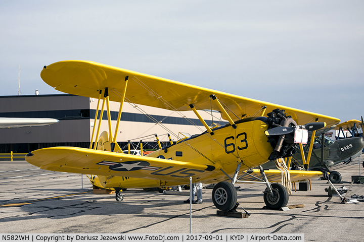 N582WH, 1940 Naval Aircraft Factory N3N-3 C/N 2003, Naval Aircraft Factory N3N-3 Yellow Peril  C/N 2003, N582WH