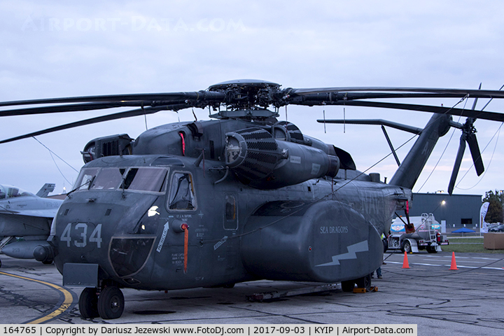 164765, Sikorsky MH-53E Sea Dragon C/N 65-607, MH-53E Sea Dragon 164765 BJ-562 from HM-14 