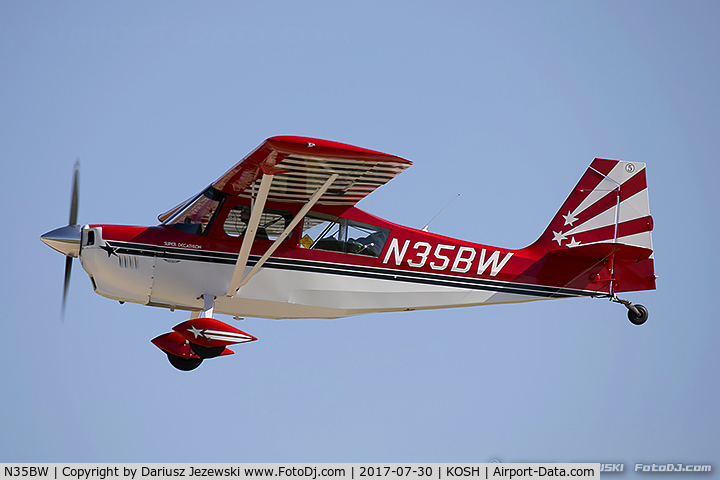 N35BW, 1992 American Champion 8KCAB Super Decathlon C/N 678-92, American Champion 8KCAB Super Decathlon  C/N 678-92 , N35BW