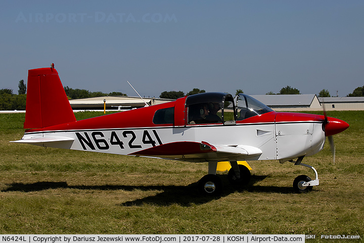 N6424L, 1972 American Aviation AA-1A Trainer C/N AA1A-0424, American Aviation AA-1A Trainer  C/N AA1A-0424 , N6424L