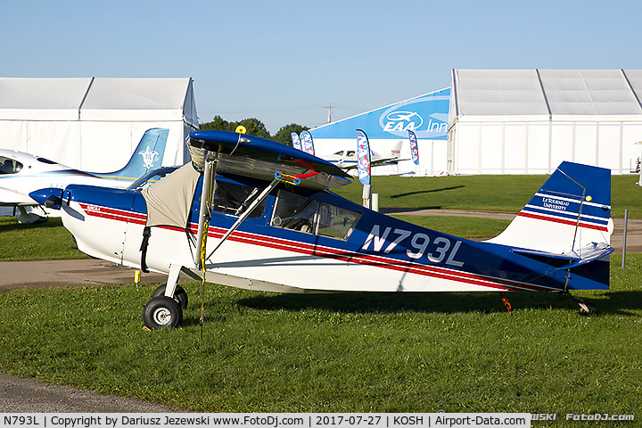 N793L, 2014 American Champion 7ECA Aurora Citabria C/N 1409-2014, American Champion 7ECA Citabria  C/N 1409-2014, N793L