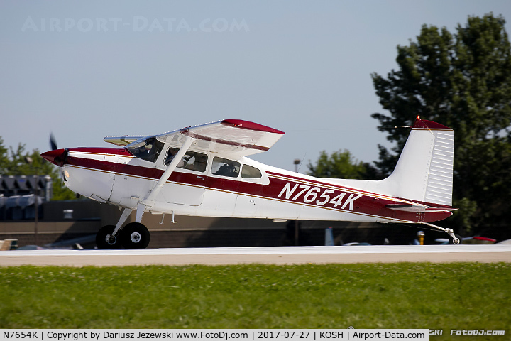 N7654K, 1976 Cessna 180J C/N 18052695, Cessna 180J Skywagon  C/N 18052695, N7654K