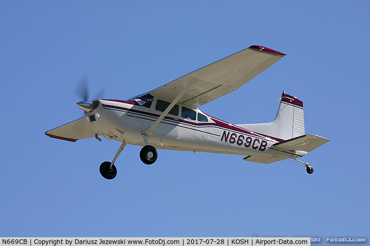 N669CB, 1976 Cessna 180J C/N 18052725, Cessna 180J Skywagon  C/N 18052725, N669CB