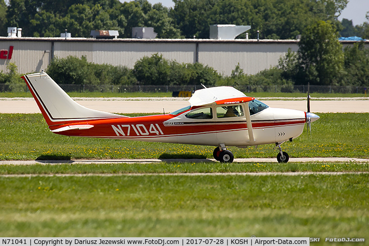 N71041, 1968 Cessna 182M Skylane C/N 18259470, Cessna 182M Skylane  C/N 18259470, N71041