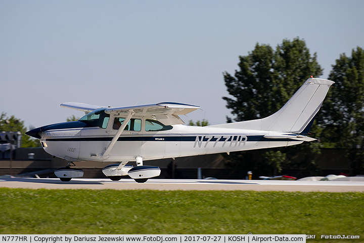 N777HR, 1981 Cessna 182R Skylane C/N 18267963, Cessna 182R Skylane  C/N 18267963, N777HR