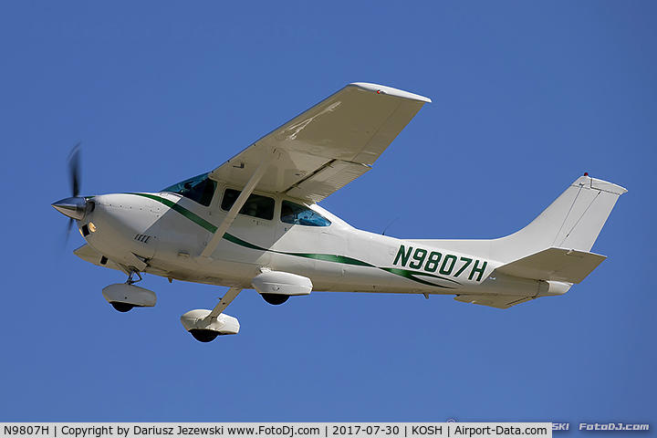 N9807H, 1981 Cessna 182R Skylane C/N 18268037, Cessna 182R Skylane  C/N 18268037, N9807H