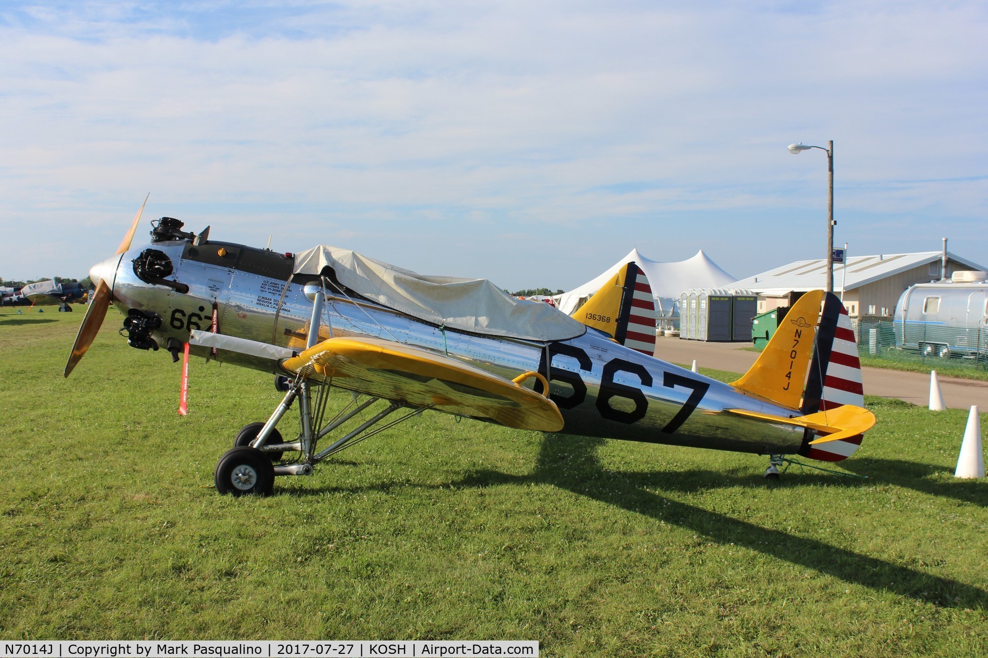 N7014J, 1942 Ryan Aeronautical ST3KR C/N 1876, Ryan PT-22