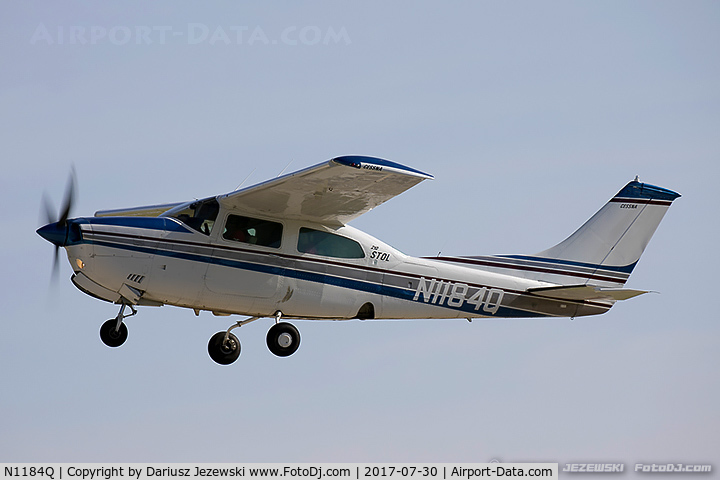 N1184Q, 1972 Cessna T210L Turbo Centurion C/N 21059684, Cessna T210L Turbo Centurion  C/N 21059684, N1184Q