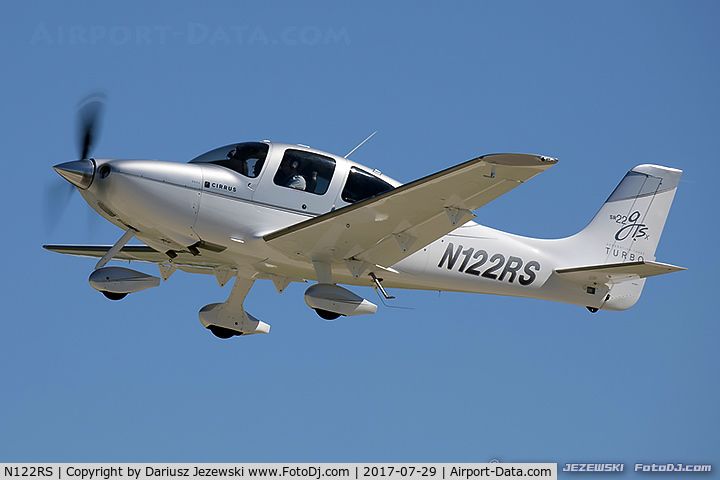 N122RS, 2008 Cirrus SR22 G3 GTS X Turbo C/N 3241, Cirrus SR22  C/N 3241, N122RS