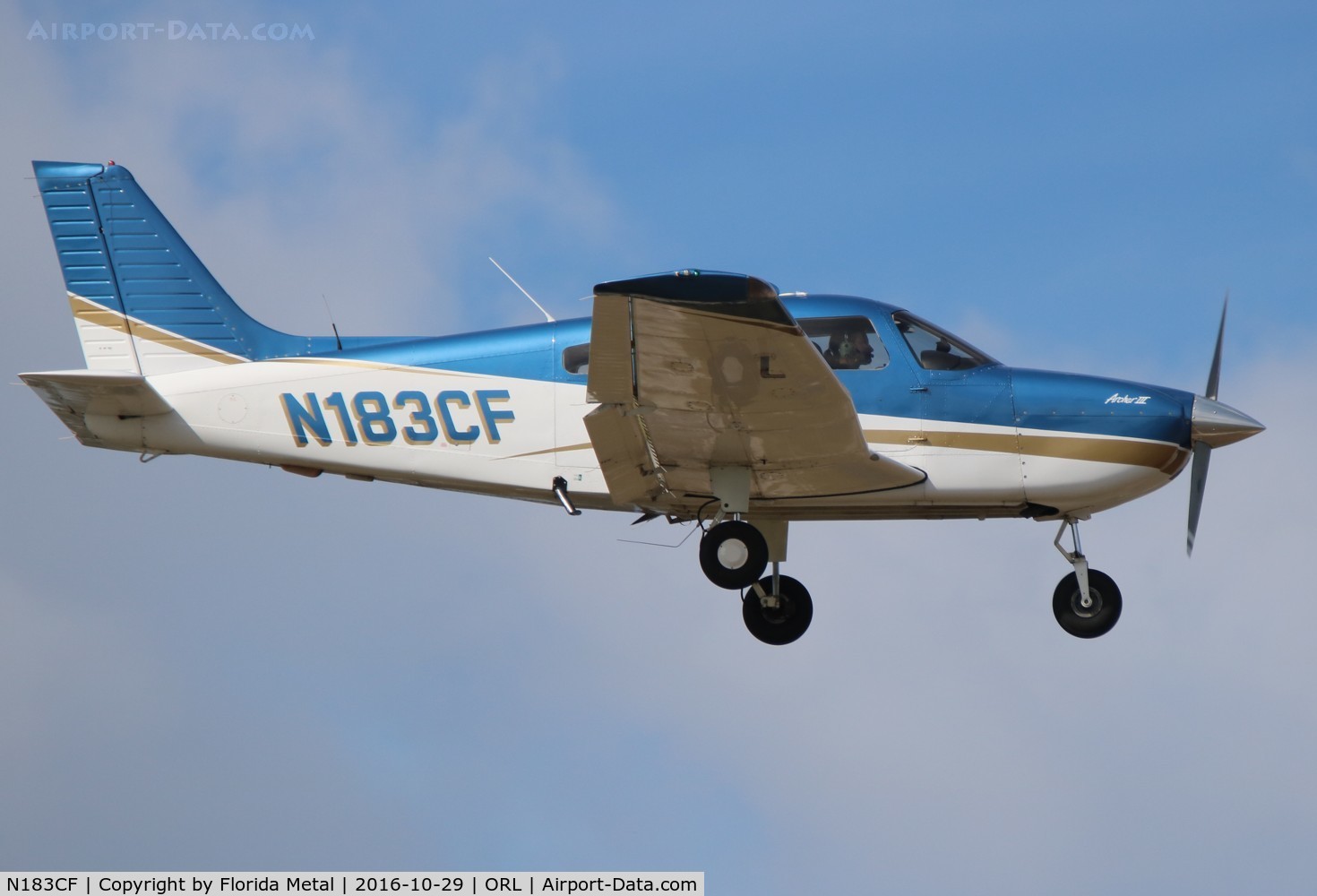 N183CF, 1999 Piper PA-28-181 C/N 2843232, PA-28-181