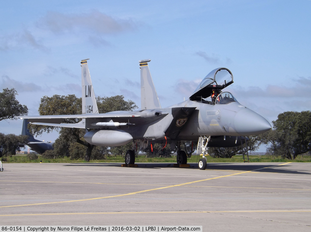 86-0154, 1986 McDonnell Douglas F-15C Eagle C/N 1001/C382, During the Real Thaw 2016.