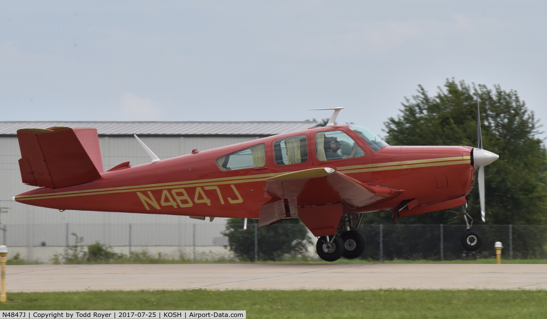N4847J, 1966 Beech V35 Bonanza C/N D-8346, Airventure 2017
