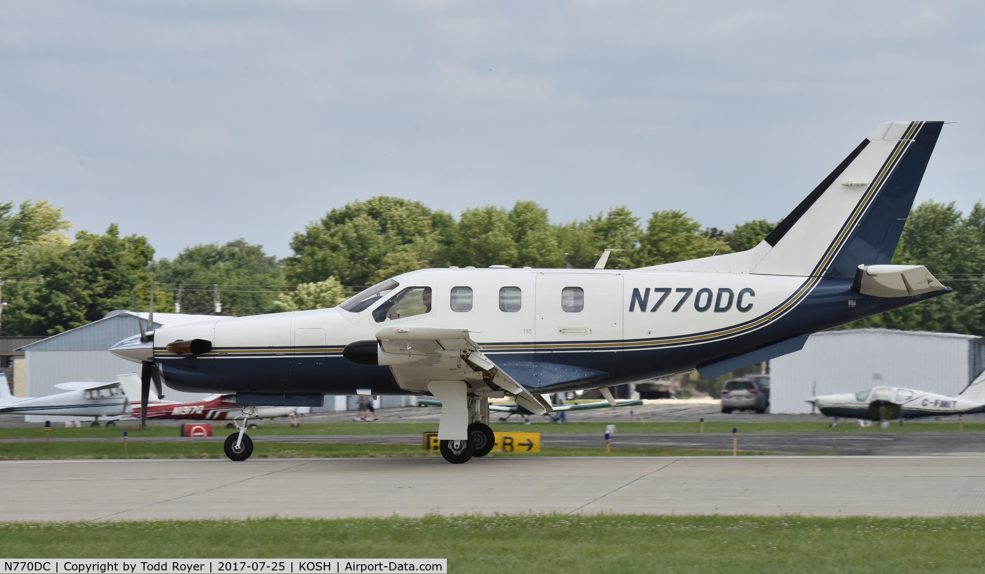 N770DC, 2000 Socata TBM-700 C/N 183, Airventure 2017
