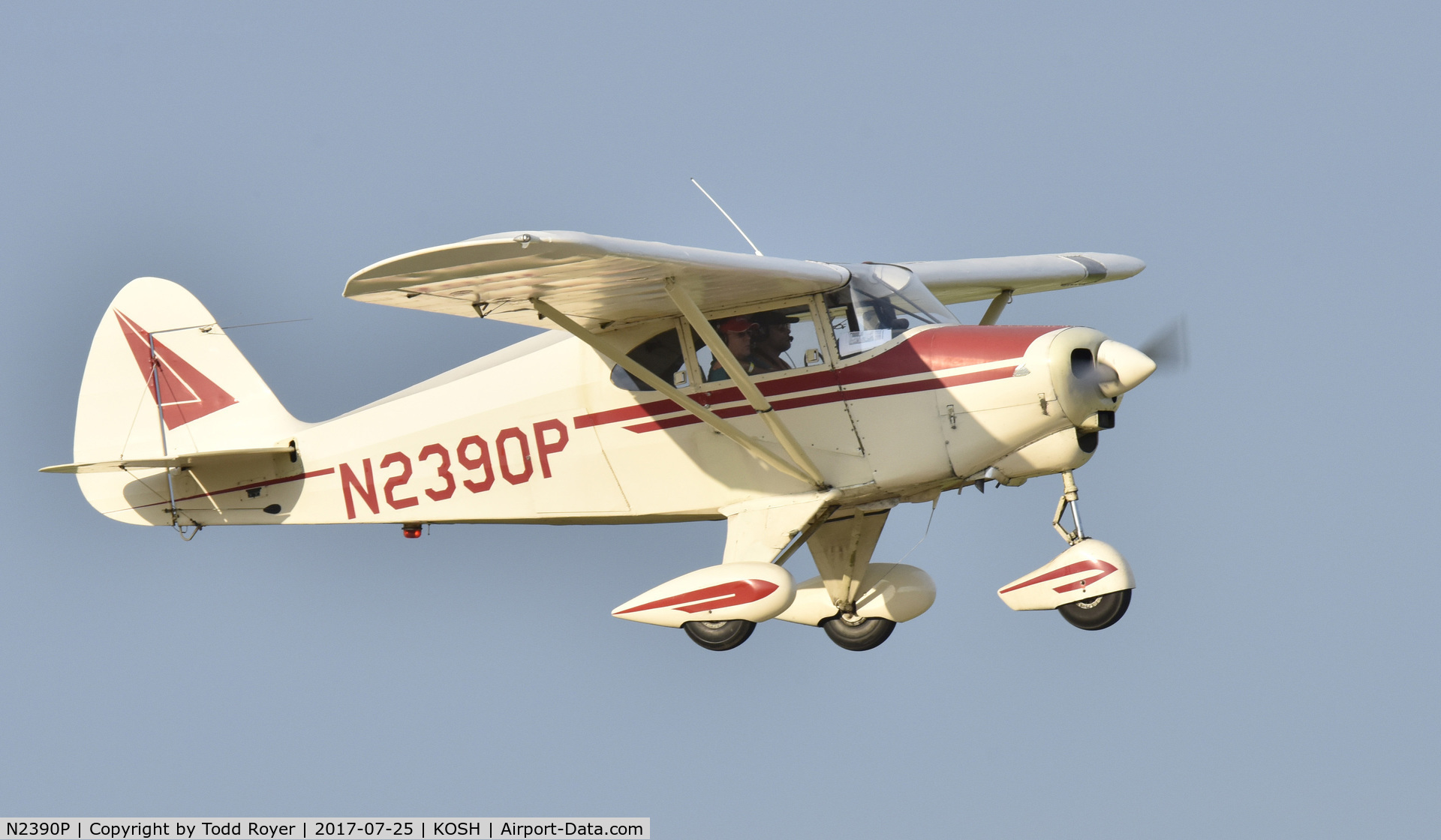 N2390P, 1955 Piper PA-22-150 Tri-Pacer C/N 22-2781, Airventure 2017