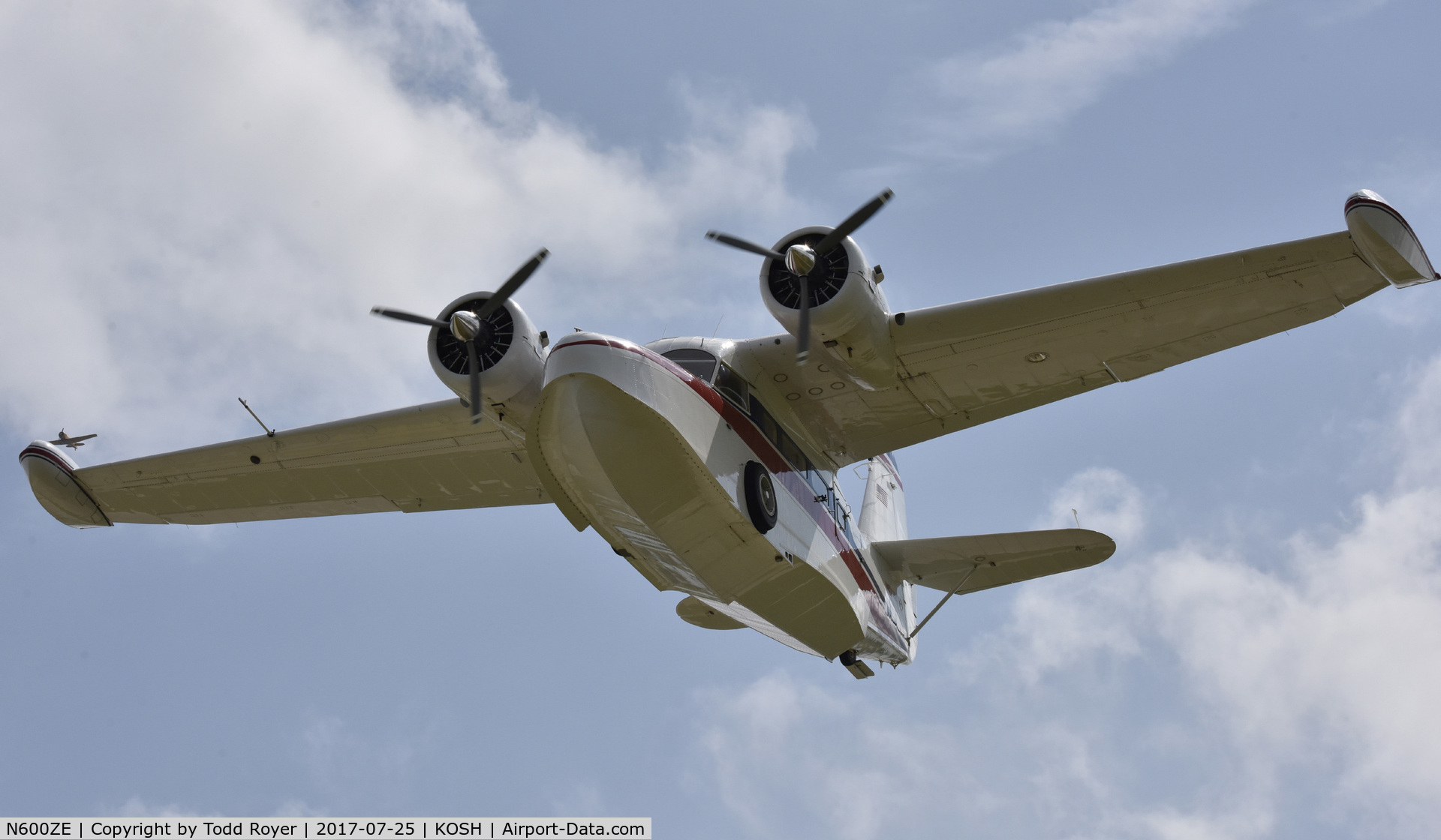 N600ZE, 1943 Grumman G-21A Goose C/N B-100, Airventure 2017