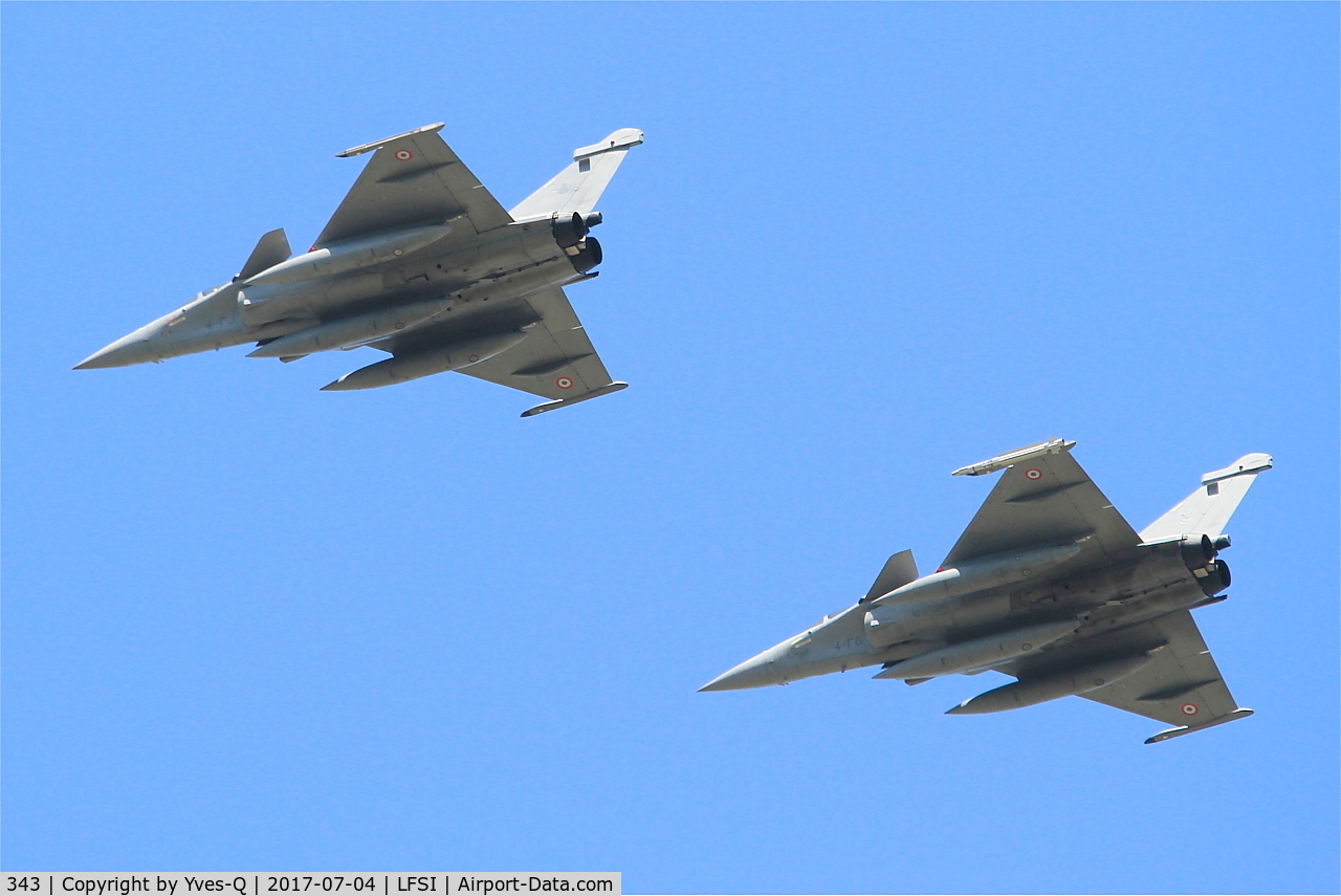 343, Dassault Rafale B C/N 343, Dassault Rafale B, Short approach rwy 29, St Dizier-Robinson Air Base 113 (LFSI)