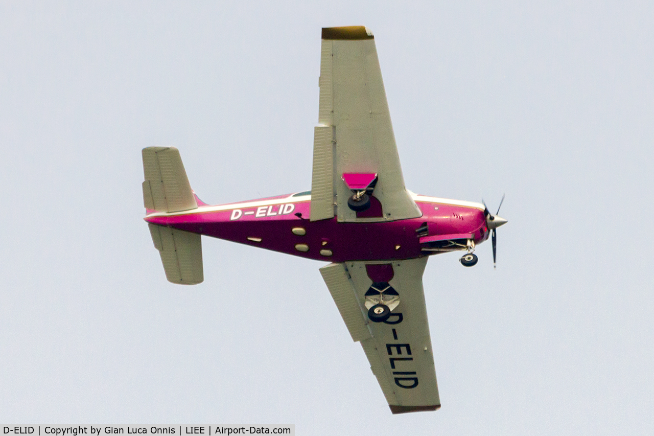 D-ELID, 1984 Beech F33A Bonanza C/N CE-103, LANDING