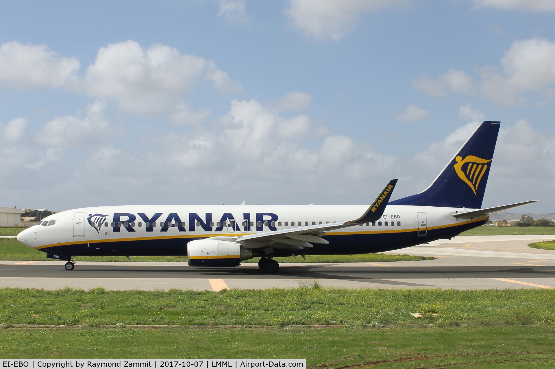 EI-EBO, 2009 Boeing 737-8AS C/N 35004, B737-800 EI-EBO Ryanair