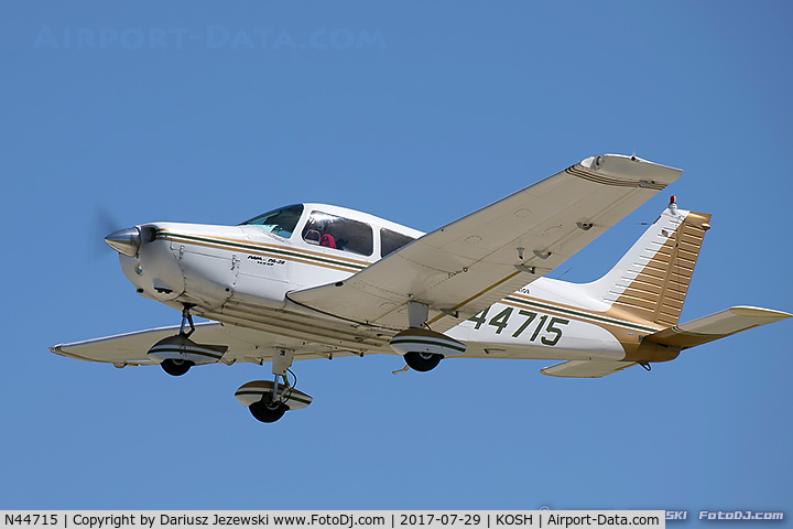 N44715, 1974 Piper PA-28-151 C/N 28-7515014, Piper PA-28-151 Cherokee Warrior  C/N 28-7515014 , N44715