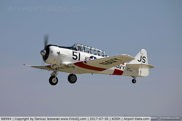 N8994, 1943 Noorduyn AT-16 Harvard II C/N 66-2814, North American Harvard Mk.II  C/N 662814, N8994