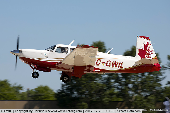 C-GWIL, 1981 Mooney M20K C/N 25-0592, Mooney M20K  C/N 25-0592, C-GWIL