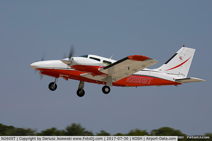 N260ST, 1981 Piper PA-34-220T Seneca C/N 34-8133047, Piper PA-34-220T Seneca II  C/N 34-8133047, N260ST