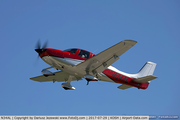 N34AL, 2017 Cirrus SR22T C/N 1516, Cirrus Design Corp SR22T  C/N 1516, N34AL