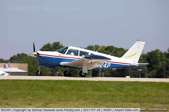 N524P, 1969 Piper PA-28R-200 Arrow II C/N 28R-35263, Piper PA-28R-200 Arrow II  C/N 28R-35263 , N524P