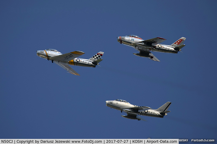 N50CJ, Canadair CL-13B Sabre 6 C/N 1490, Canadair F-86E MK.6 Sabre C/N 381, N50CJ