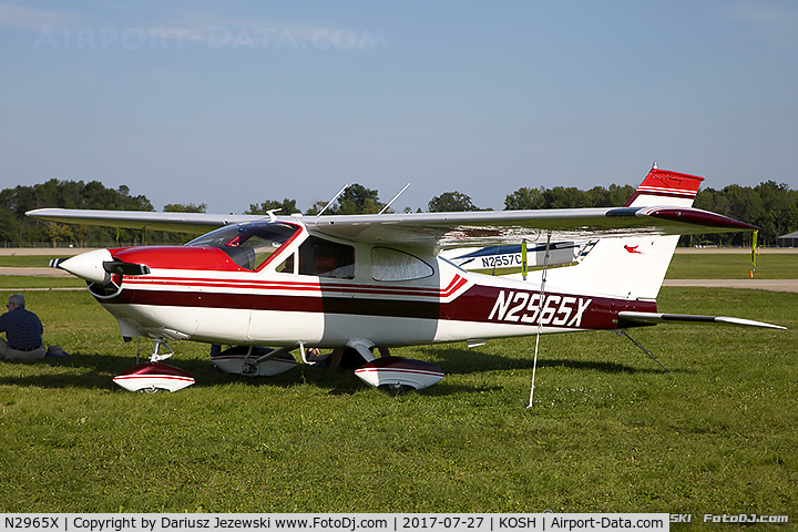 N2965X, 1967 Cessna 177 Cardinal C/N 17700365, De Havilland