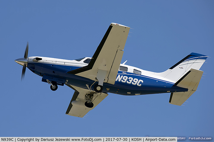 N939C, Piper PA-46-500TP C/N 4697446, Swearingen SA-26AT  C/N T26-152, N939C