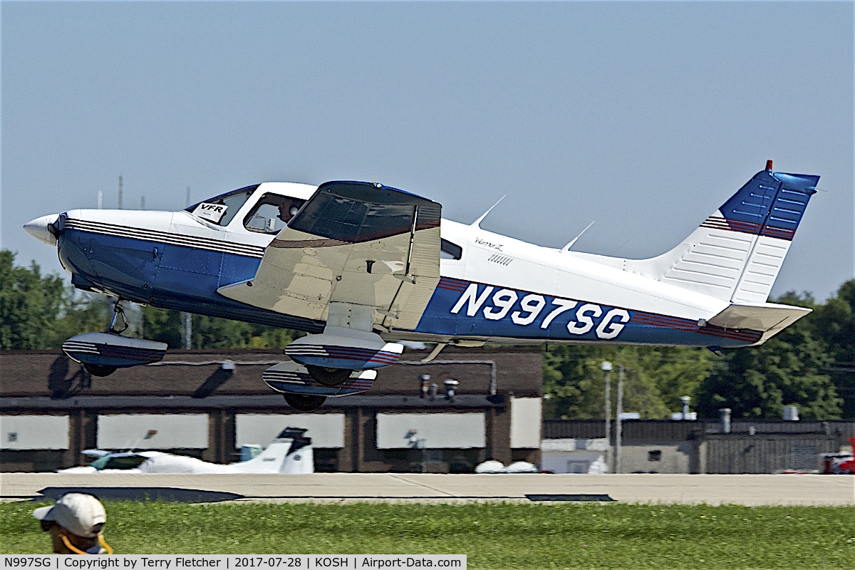 N997SG, 1978 Piper PA-28-161 Warrior II C/N 28-7816562, At 2017 EAA AirVenture at Oshkosh