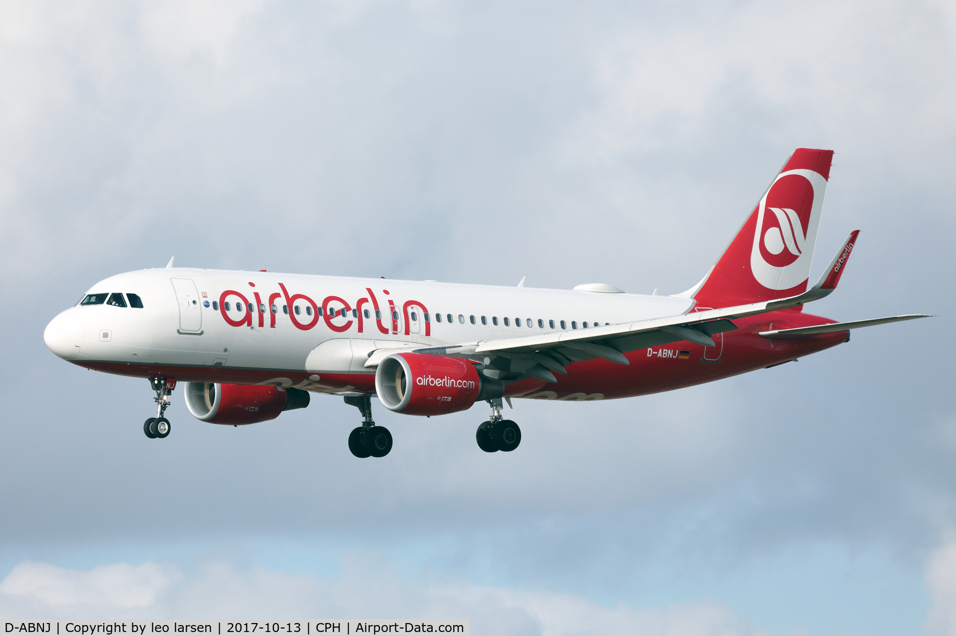 D-ABNJ, 2013 Airbus A320-214 C/N 5522, Copenhagen 13.10.2017