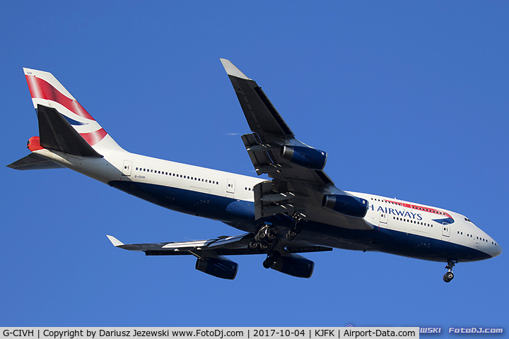 G-CIVH, 1996 Boeing 747-436 C/N 25809, Boeing 747-436  - British Airways  C/N 25809 , G-CIVH