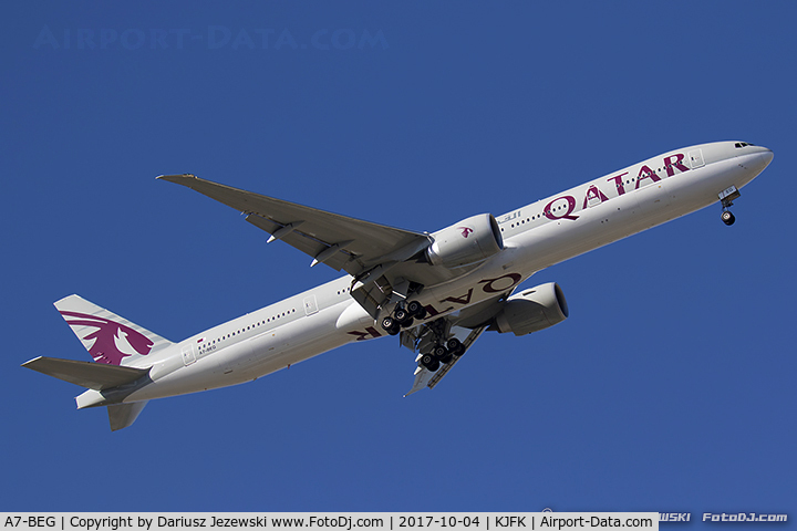 A7-BEG, 2015 Boeing 777-3DZ/ER C/N 60333, Boeing 777-3DZ/ER  - Qatar Airways  C/N 60333 , A7-BEG