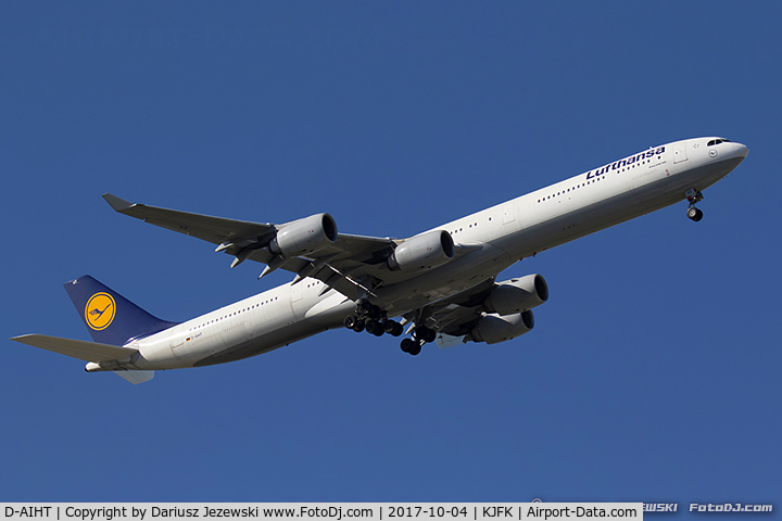 D-AIHT, 2008 Airbus A340-642 C/N 846, Airbus A340-642  - Lufthansa  C/N 846 , D-AIHT