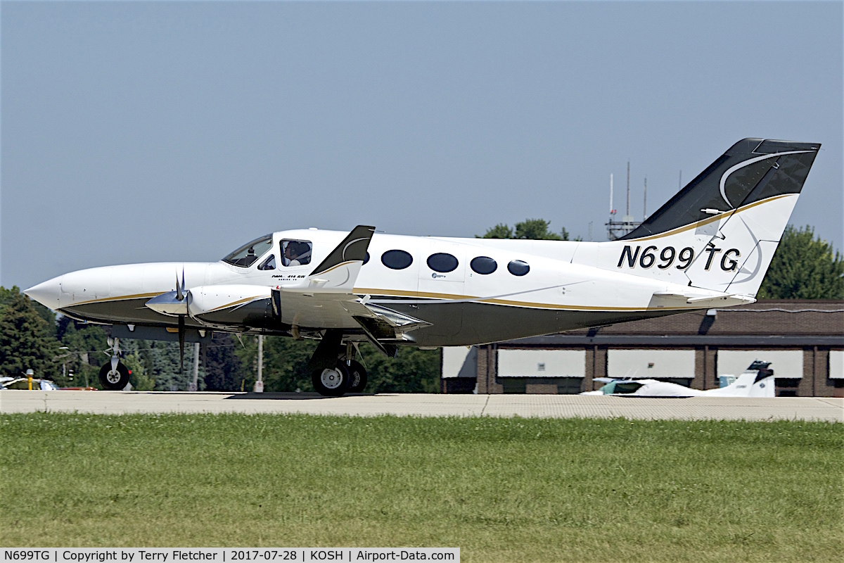 N699TG, 1978 Cessna 414A Chancellor C/N 414A0081, At 2017 EAA AirVenture at Oshkosh