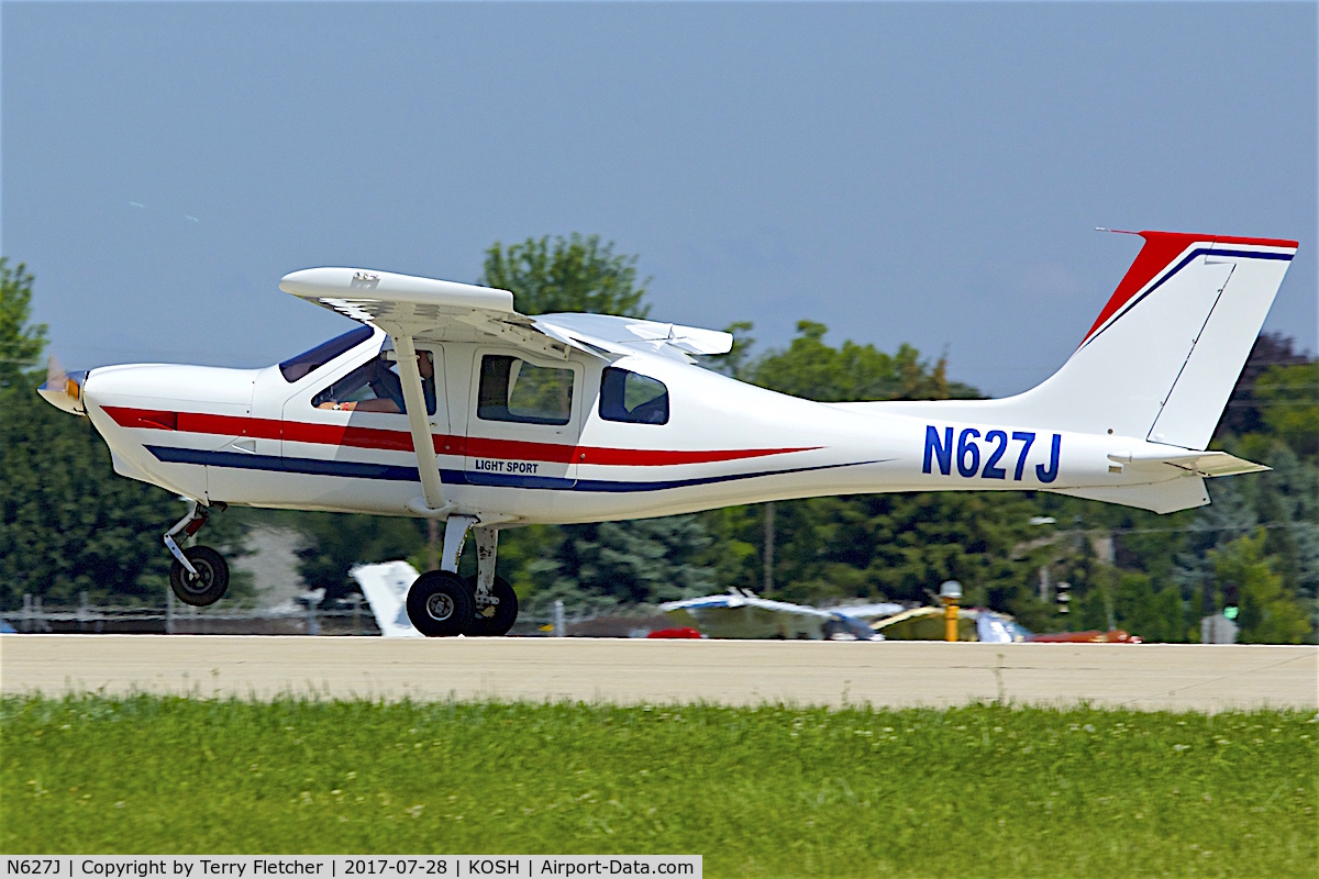 N627J, 2007 Jabiru J250-SP C/N 471, At 2017 EAA AirVenture at Oshkosh