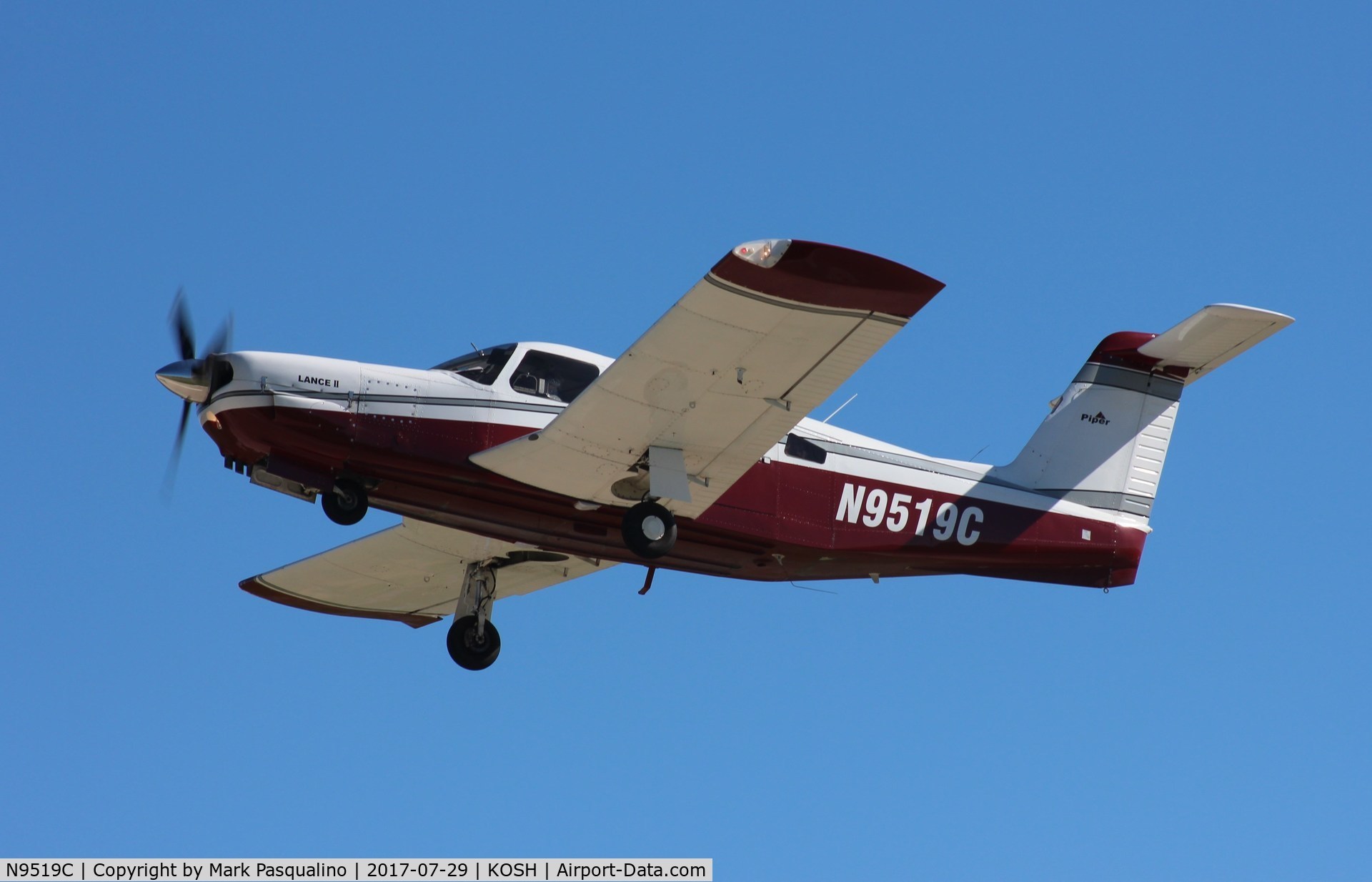 N9519C, 1978 Piper PA-32RT-300 Lance II C/N 32R-7885053, Piper PA-32RT-300