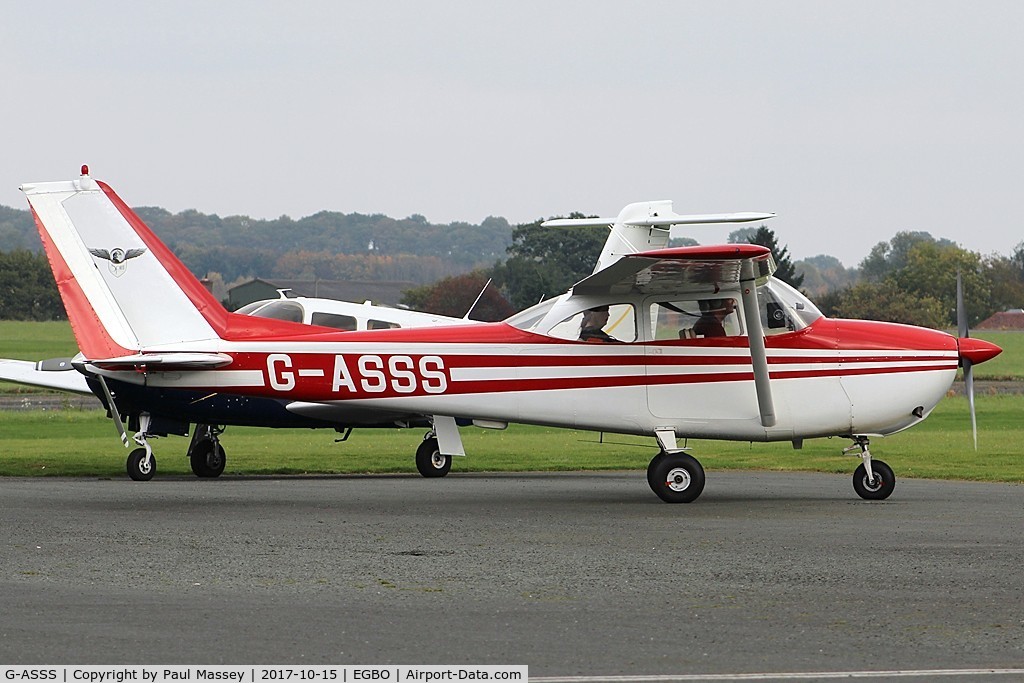 G-ASSS, 1964 Cessna 172E C/N 172-51467, Visiting Aircraft. Ex:-N5567T