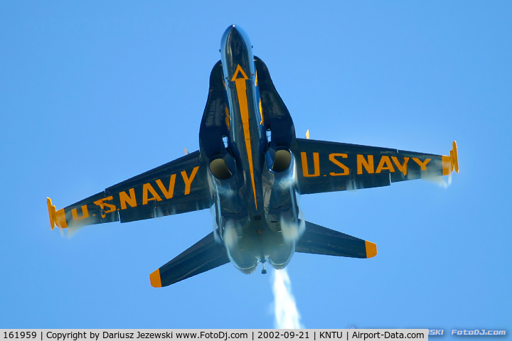 161959, McDonnell Douglas F/A-18A Hornet C/N 0170/A133, F/A-18A Hornet 161959 C/N 0170 from Blue Angels Demo Team  NAS Pensacola, FL