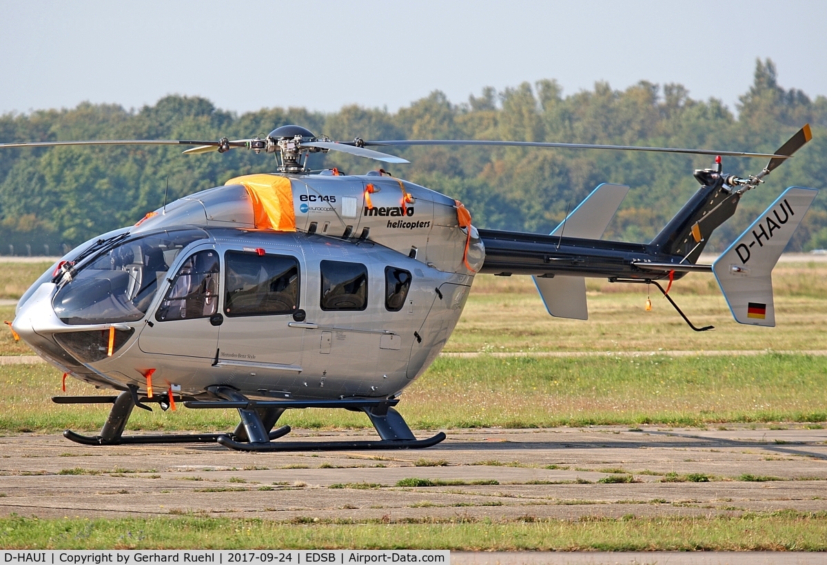 D-HAUI, Eurocopter-Kawasaki EC-145 (BK-117C-2) C/N 9607, Meravo Luftreederei