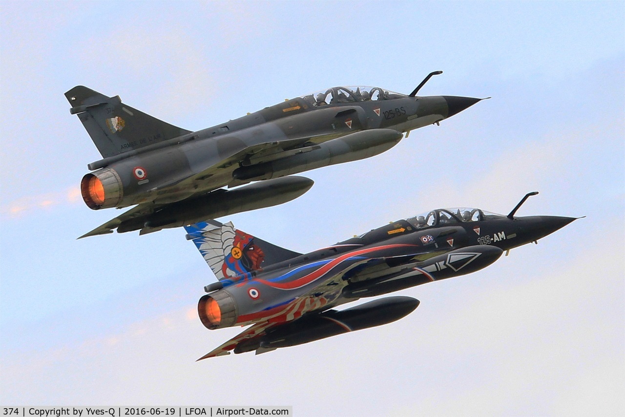 374, Dassault Mirage 2000N C/N not found 374, Dassault Mirage 2000N, Ramex Delta Tactical display, Avord Air Base 702 (LFOA) Open day 2016