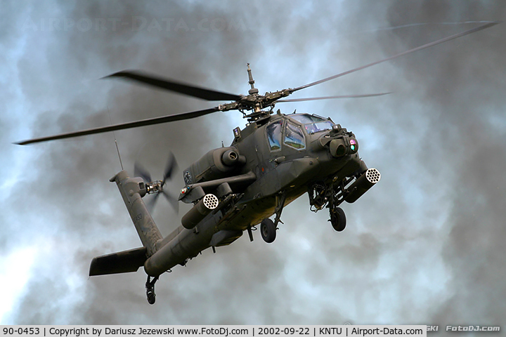 90-0453, 1990 McDonnell Douglas AH-64A Apache C/N PV780, AH-64A Apache 90-0453 from 1-130th AVN Bn Morrisville, NC