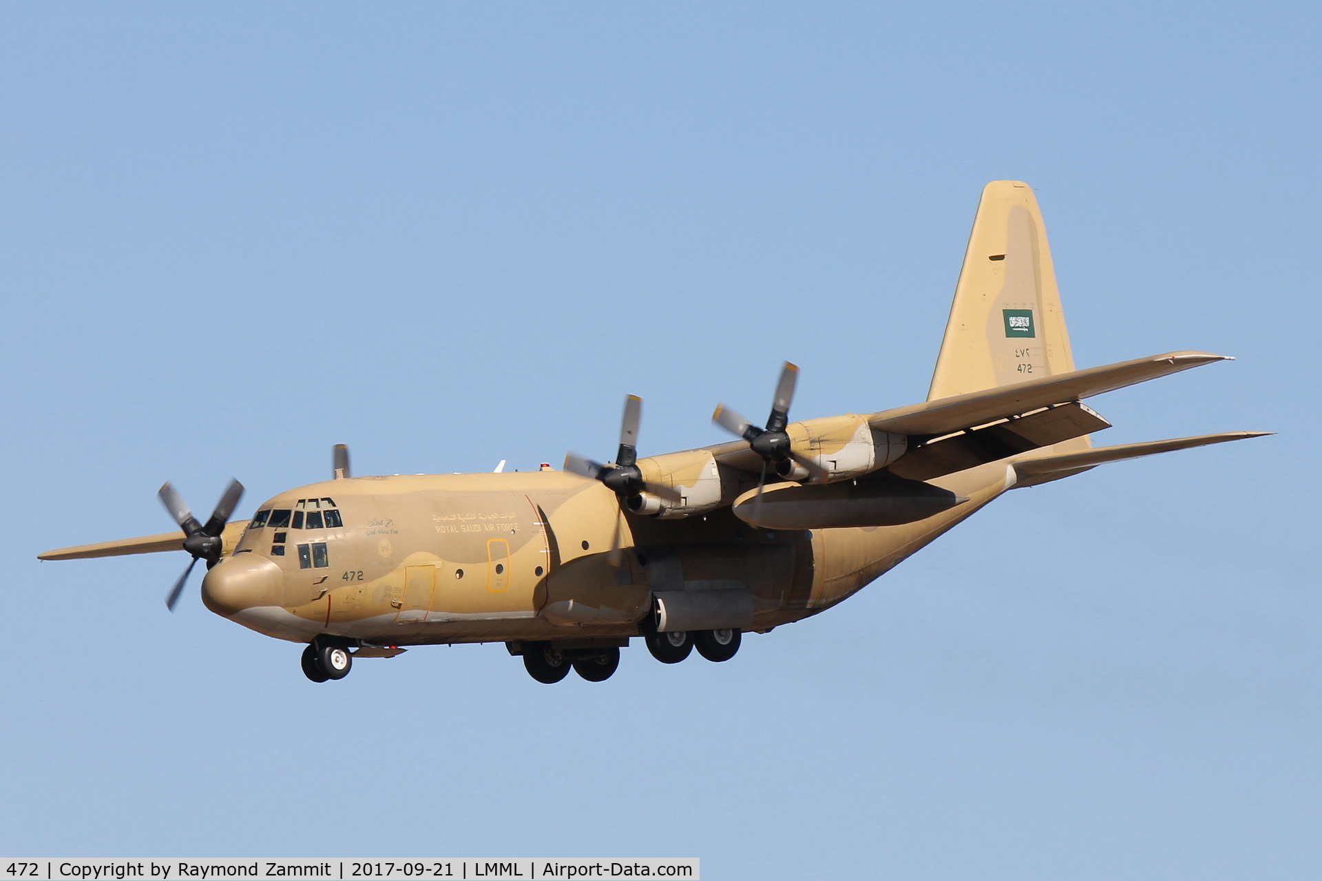 472, 1990 Lockheed C-130H Hercules C/N 382-5234, Lockheed C-130H Hercules 472 Royal Saudi Air Force