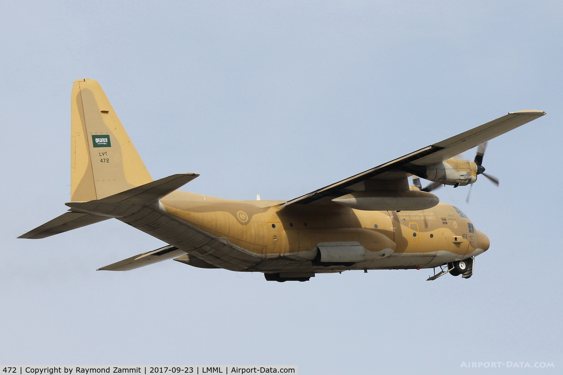 472, 1990 Lockheed C-130H Hercules C/N 382-5234, Lockheed C-130H Hercules 472 Royal Saudi Air Force
