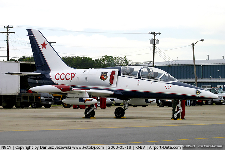 N9CY, 1983 Aero L-39 Albatros C/N 332744, Aero Vodochody L-39 Albatros - Allen Smith III C/N 332744, N9CY